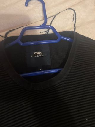 Jersey ZARA Hombre Negro Talla M