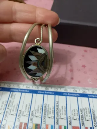 Bracciale vintage Messico abalone anni '70