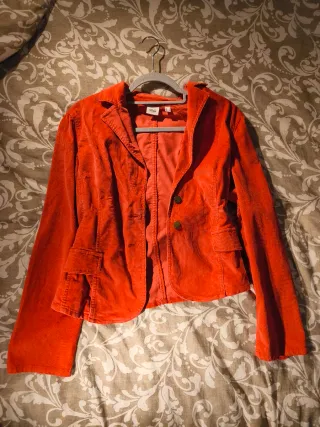 Chaqueta pana Mango roja