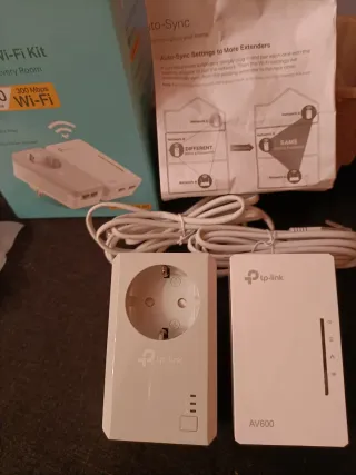 TP-Link AV600 Powerline Adaptador