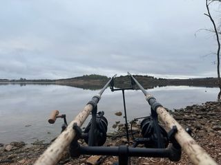 Cañas Wichwood 10FT + carretes Sonik Vader 8000FS