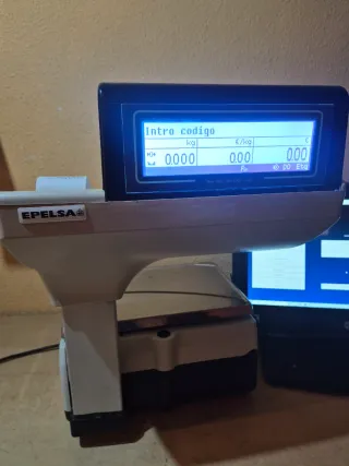 Balanza Epelsa Euroscale 2 con impresoras escaner