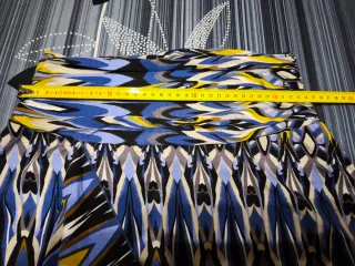 Falda estampada multicolor talla única