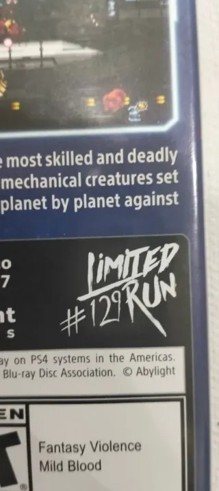 Super Hydorah PS4 Limited Run Games + Cromo.