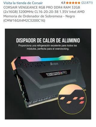 Corsair Vengeance RGB Pro DDR4 16GB