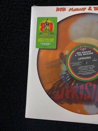 Vinilo Bob Marley Uprising Liquid Edición Numerada