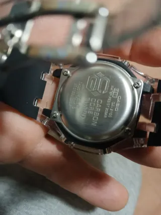 Reloj Casio G-Shock Transparente