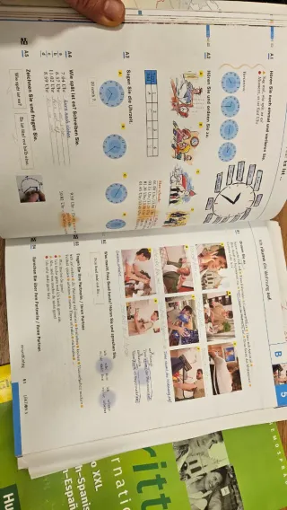 Libro de Aleman A1 Schritte international 1. Kursb