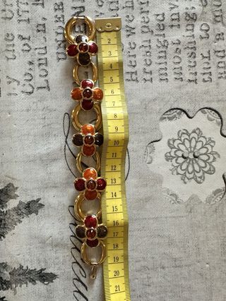 Braccialetto vintage Sergio Gianett oro smalti