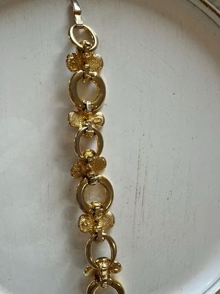 Braccialetto vintage Sergio Gianett oro smalti