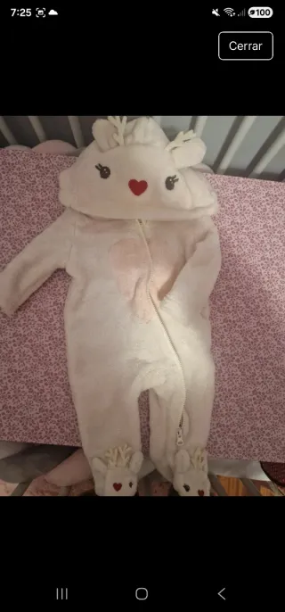 Buzo reno peluche bebé