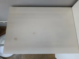 Mesita de noche Ikea Hemnes blanca