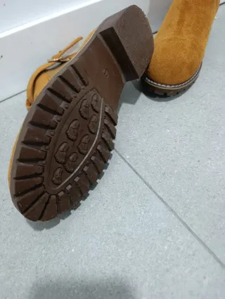 Botines Camel Talla 41