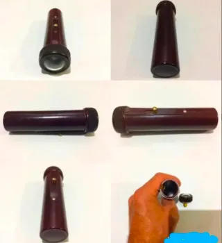 Linterna militar baquelita