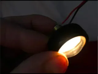 Linterna militar baquelita