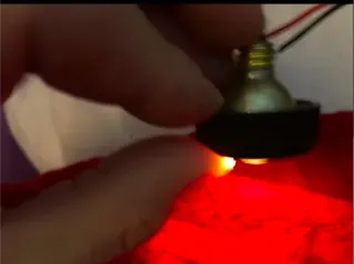 Linterna militar baquelita