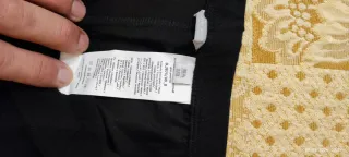 Leggings neri con paillettes