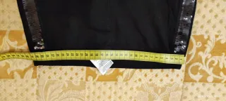 Leggings neri con paillettes