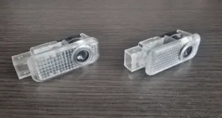 AUDI LUZ CORTESÍA EMBLEMA SLINE LOGO S