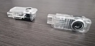 AUDI LUZ CORTESÍA EMBLEMA SLINE LOGO S