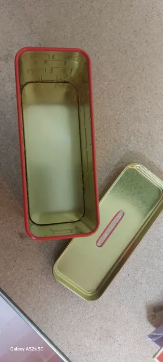 Porta monete latta vintage autobus Londra