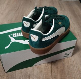 Puma Palermo verdi scamosciate