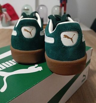Puma Palermo verdi scamosciate