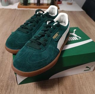 Puma Palermo verdi scamosciate