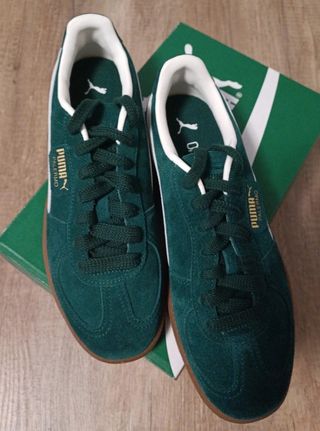 Puma Palermo verdi scamosciate