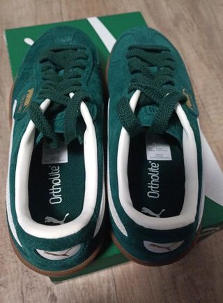 Puma Palermo verdi scamosciate