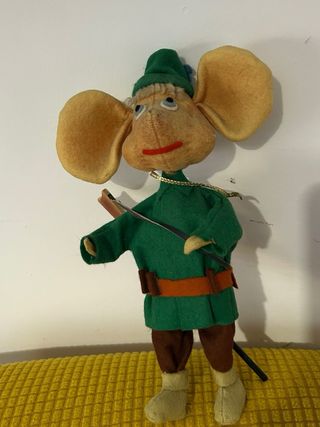 Pupazzo Topo Gigio vintage panno lenci anni 50/60