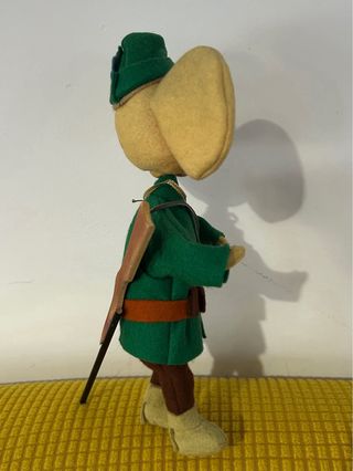 Pupazzo Topo Gigio vintage panno lenci anni 50/60