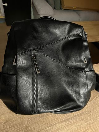 Mochila Antirobo Negra Nueva