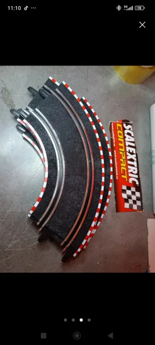 Scalextric Compact Material para David