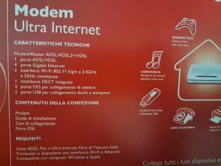 Modem Ultra Internet Telecom Italia