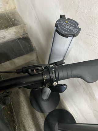 Bicicleta BTWIN Negra y Roja