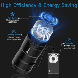 kit de ventilacion  armario o invernadero 100mm