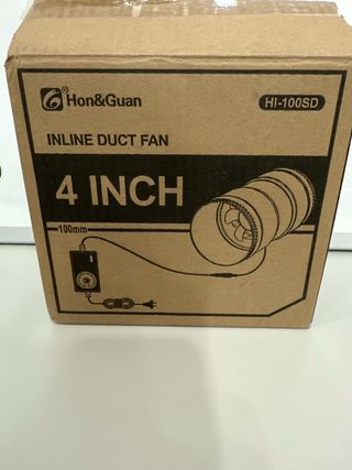 kit de ventilacion  armario o invernadero 100mm