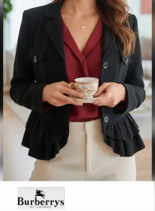 Chaqueta de lana Burberry Talla 44