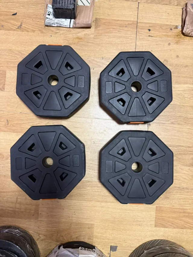 Dischi da palestra 3kg (4 unità) PVC 25mm