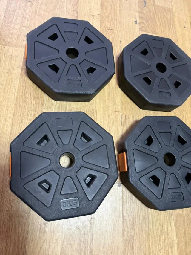 Dischi da palestra 3kg (4 unità) PVC 25mm