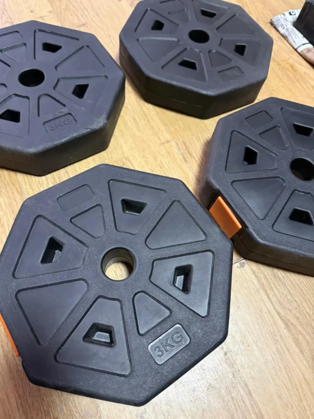 Dischi da palestra 3kg (4 unità) PVC 25mm