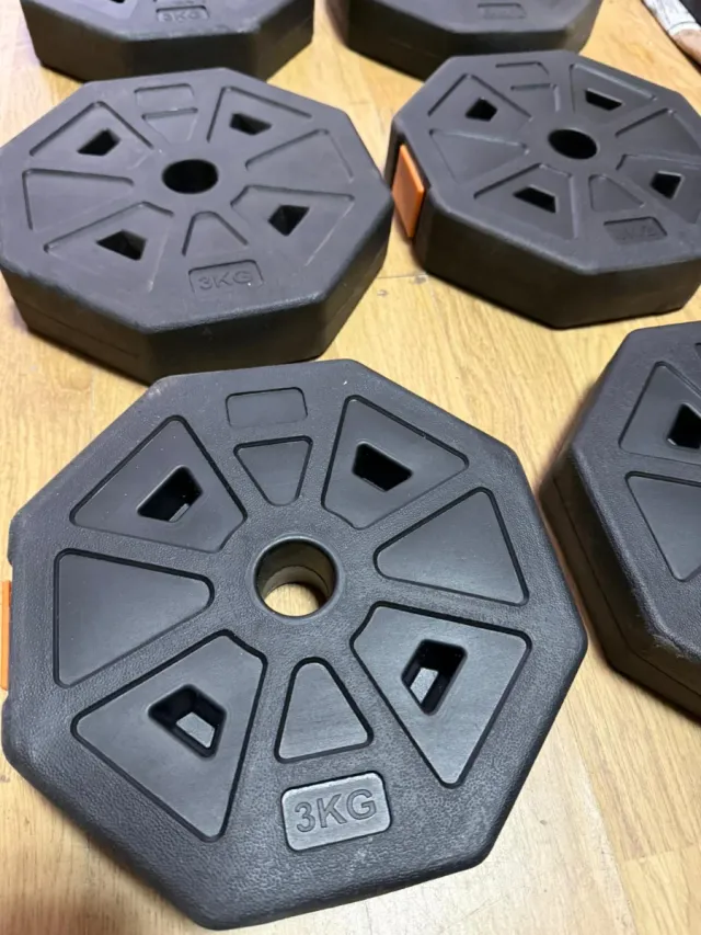 Dischi da palestra 3kg (4 unità) PVC 25mm