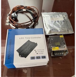 Programador amanecer-anochecer para aviario