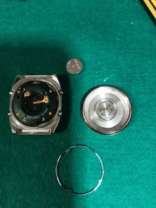 Reloj Seiko A158-503 Plata - No Funciona