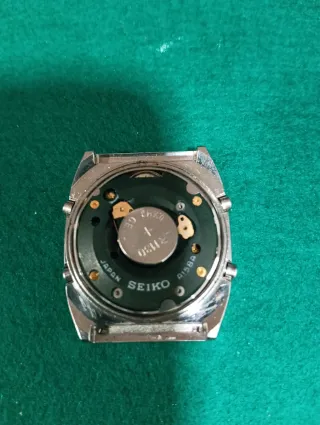 Reloj Seiko A158-503 Plata - No Funciona
