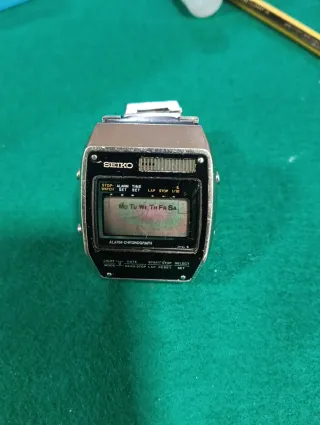 Reloj Seiko A158-503 Plata - No Funciona