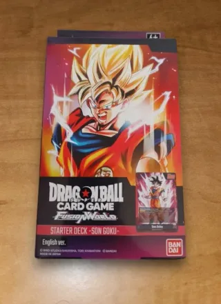 Lote 7 Mazos Dragon Ball Super Precintados