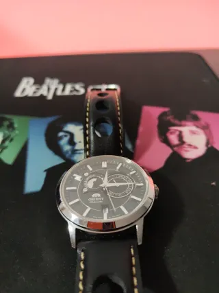 Reloj Orient Automático Negro/Plateado