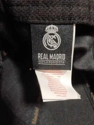 Gorra Real Madrid Negra y Dorada